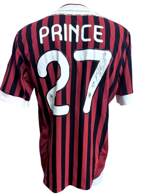 Kevin-Prince Boateng's Milan Signed Official Shirt, 2011/12