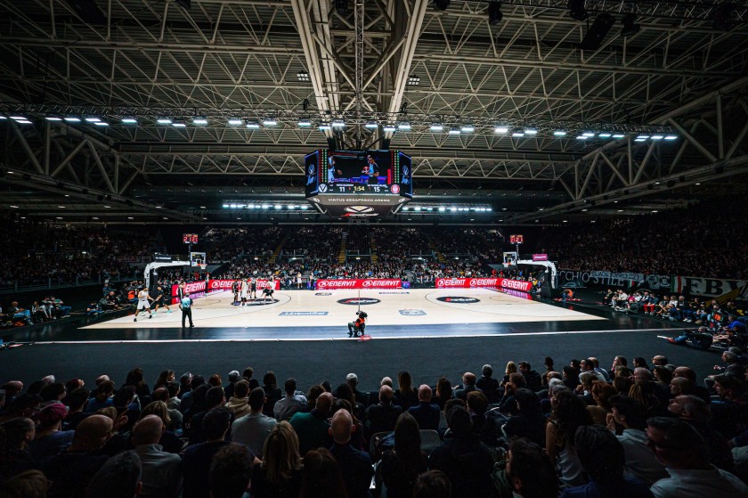 Watch a Virtus Segafredo Bologna Match from the Sidelines
