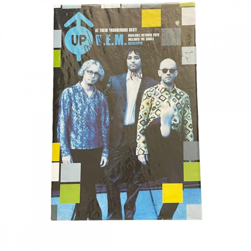 R.E.M. Signed Promotional Poster