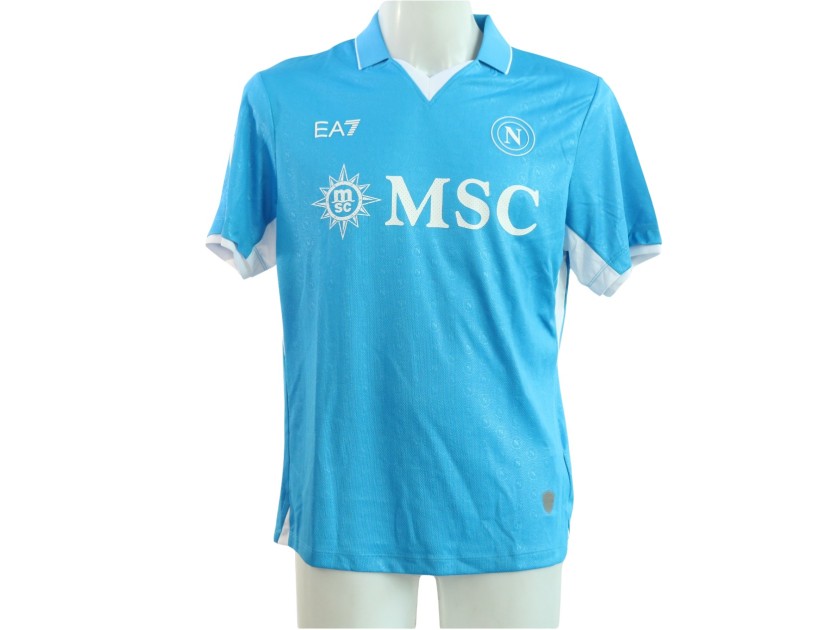 Napoli's Official Limited Edition Signed Shirt Box Set, 2024/25