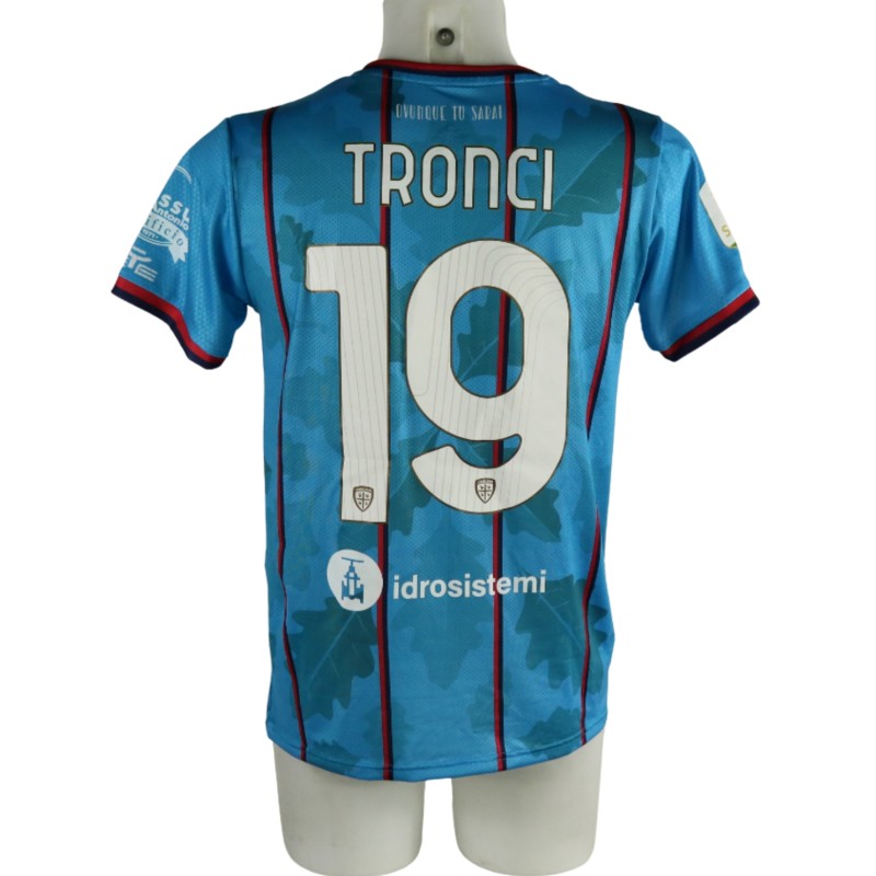 Federica Tronci's Cagliari Women's Futsal Team Signed Match-Worn Shirt, 2025/26