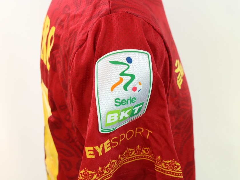 Cassandro's Signed Unwashed Shirt, Catanzaro vs Palermo 2025