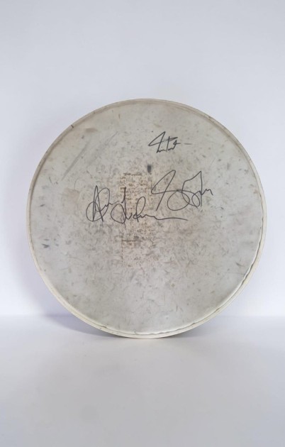Rush Signed Drumskin