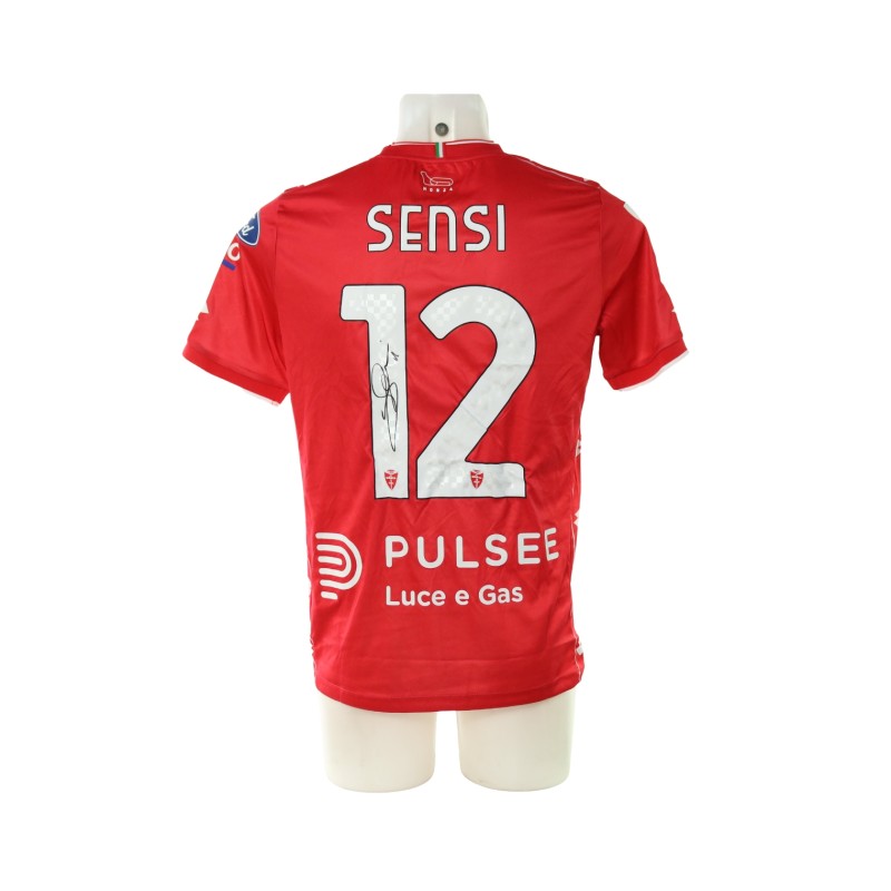 Maglia Sensi Unwashed Monza vs Cagliari, 2025 - Autografata