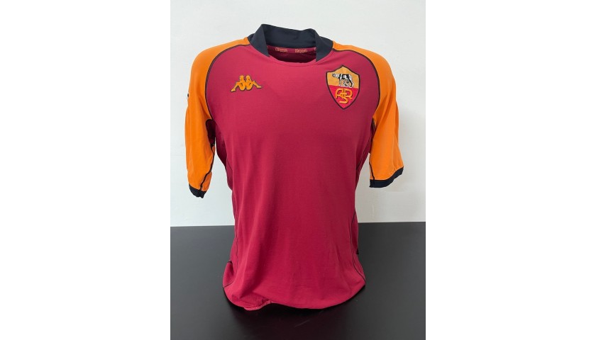 AUTOGRAFO DI FRANCESCO TOTTI MAGLIA UFFICIALE ROMA STORE 2002-2003