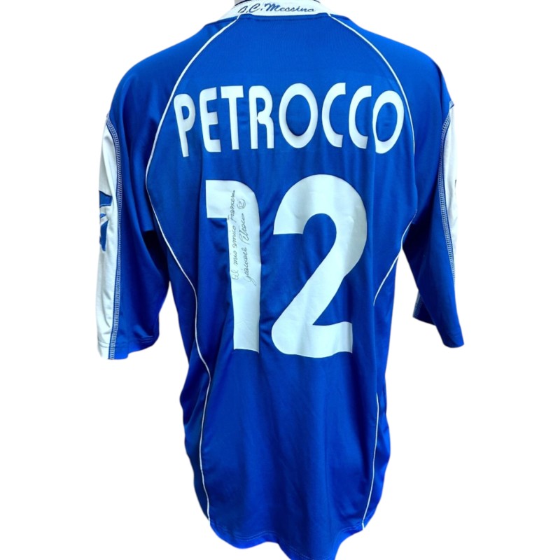 Maglia Indossata Petrocco Messina, 2007/08 - Autografata