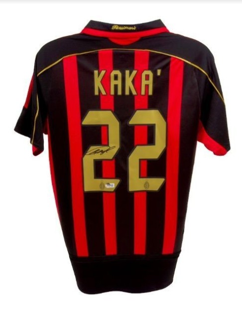 Kaka AC Milan Signed Home Shirt