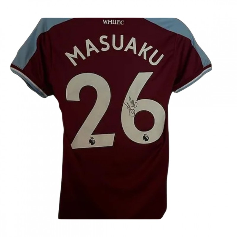 Arthur Masuaku's West Ham United 2021/22 Signed Shirt