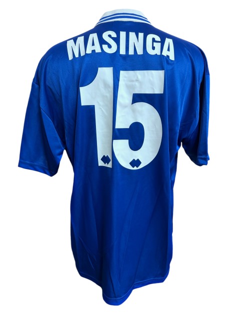 Maglia Masinga indossata partita benefica Unicef anni '90