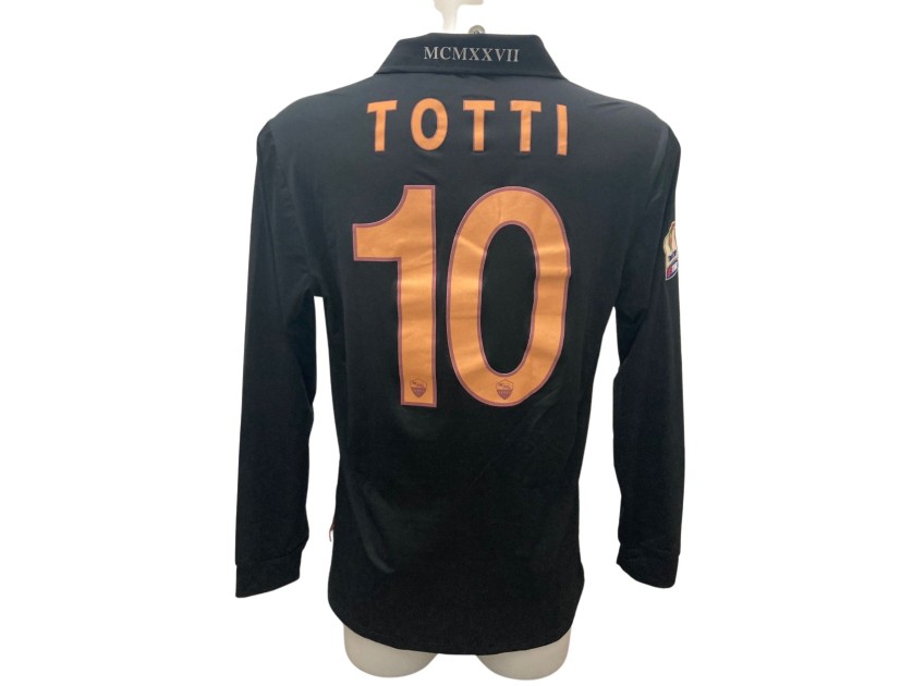 Totti's Match-Issued Shirt, Napoli vs Roma Coppa Italia 2014