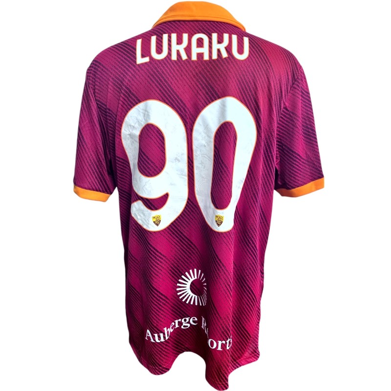 Lukaku's Roma Issued Shirt, 2023/24