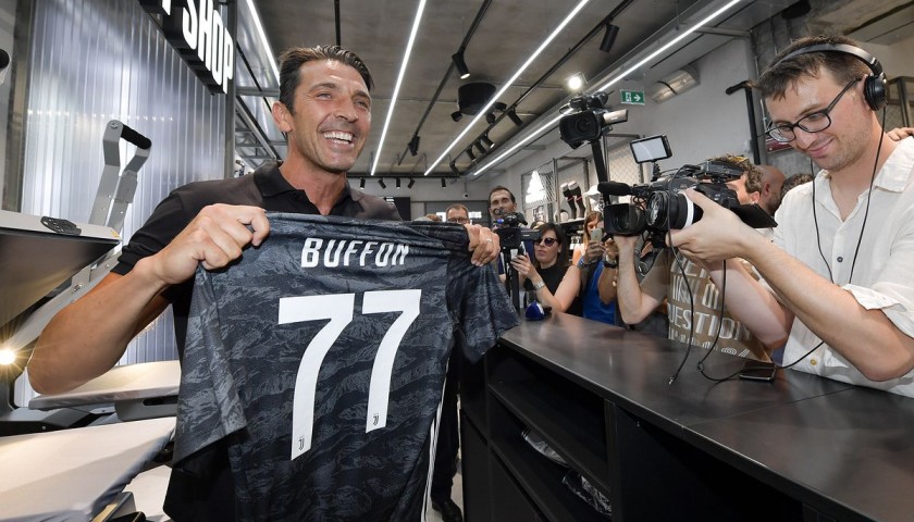 Buffon's Official Juventus Signed Shirt, 2019/20 