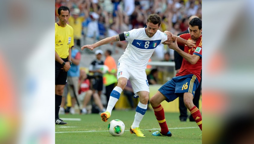 Marchisio's Italy Match-Issue Shirt, 2012/13 Season