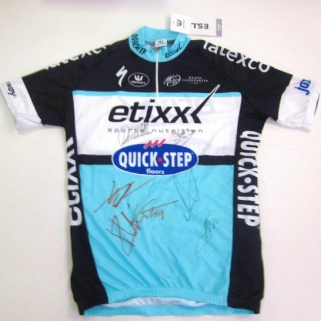 Giro d'Italia 2015 Team Etixx shirt - signed