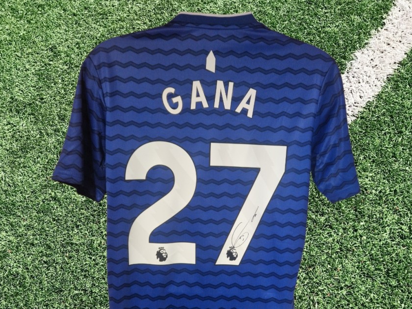 Idrissa Gueye Signed Everton 2025-26 Home Football Shirt COA