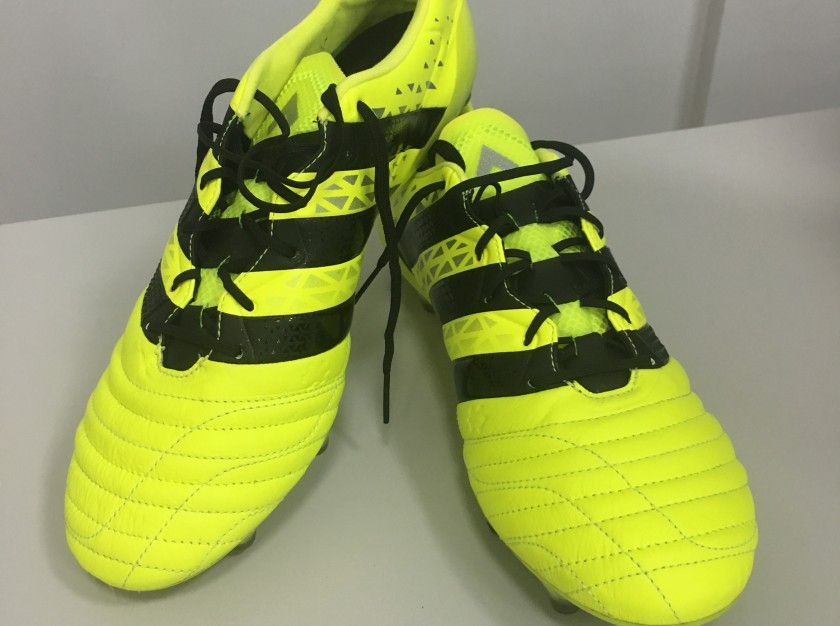 James Ward-Prowse's Worn Football Boots from Southampton FC 16/17 