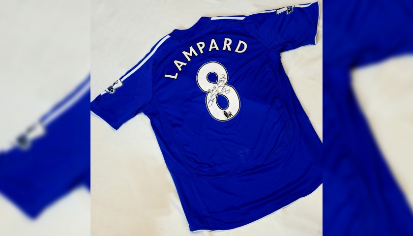 Frank Lampard signed Chelsea shirt in school charity raffle - Surrey Live