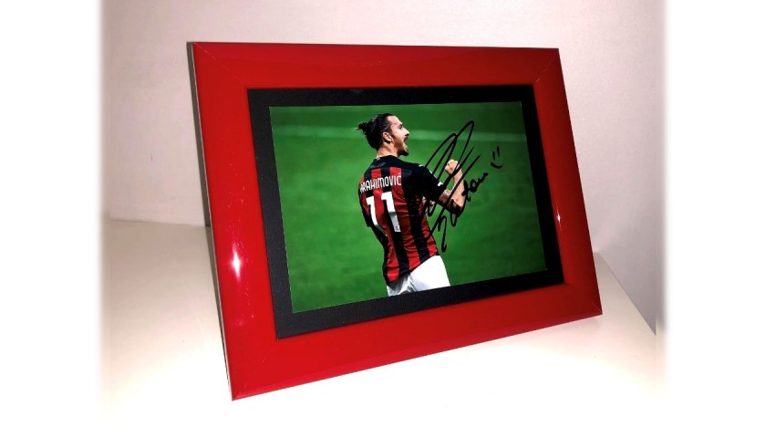 Zlatan Ibrahimovic Signed Photograph