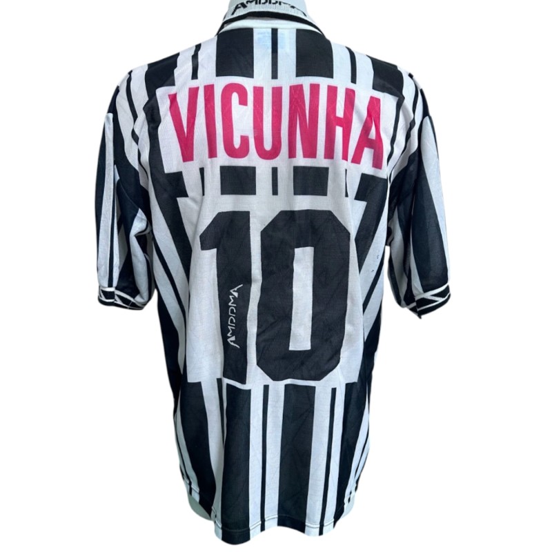 Souza's Rio Branco de Americana Match-Issued Shirt, 1995/96
