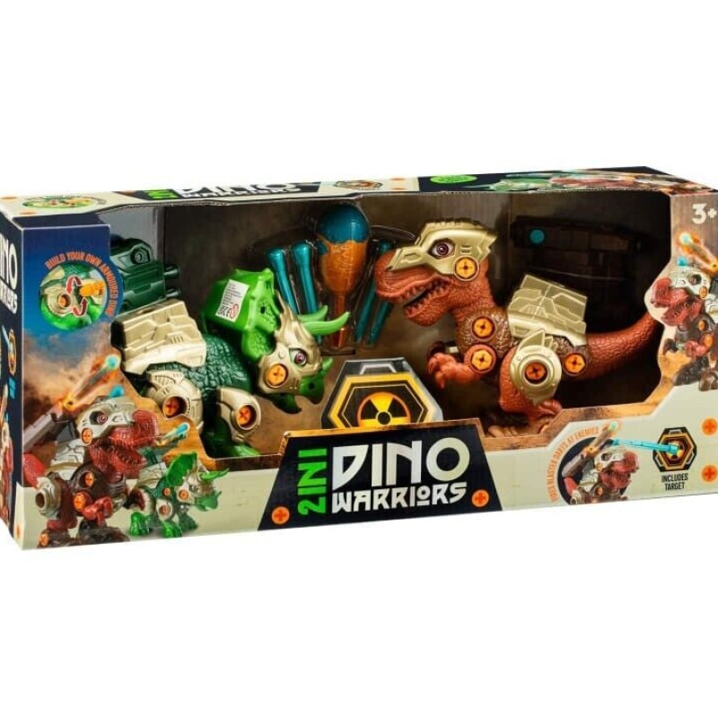 2in1 Dino Warriors - Toy