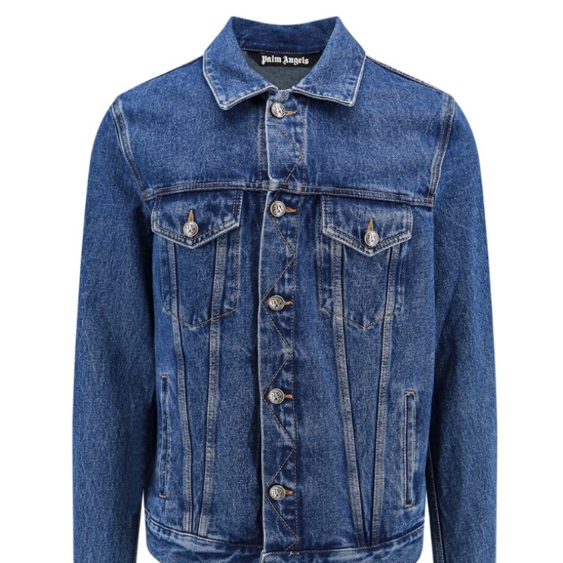 Monogram Denim Jacket di Palm Angeles