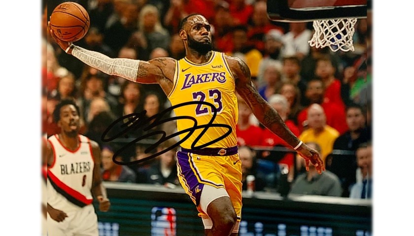 Photograph Signed by Lebron James