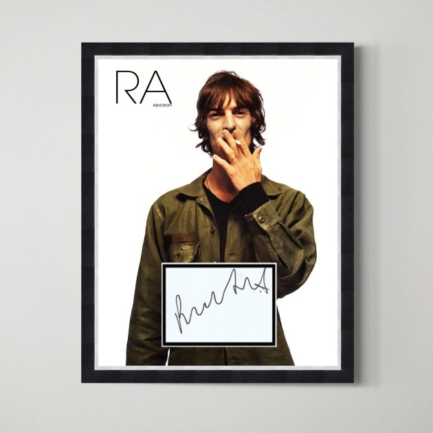 Richard Ashcroft Signed The Verve Display