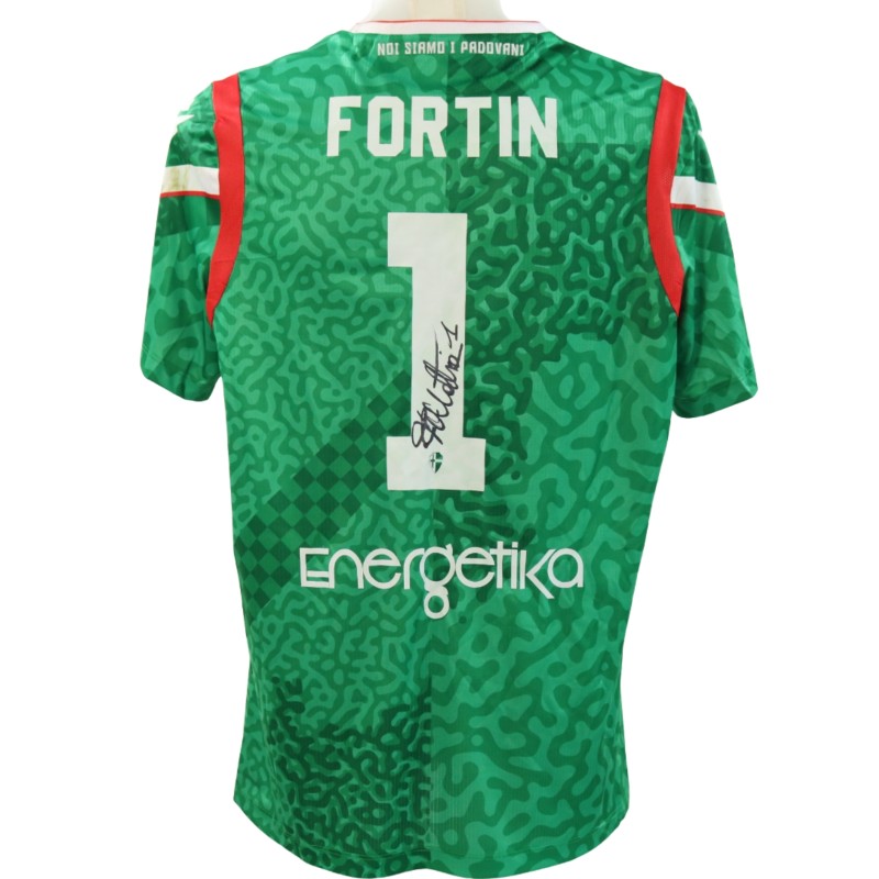 Fortin's Signed Unwashed Shirt, Lumezzane vs Padova 2025