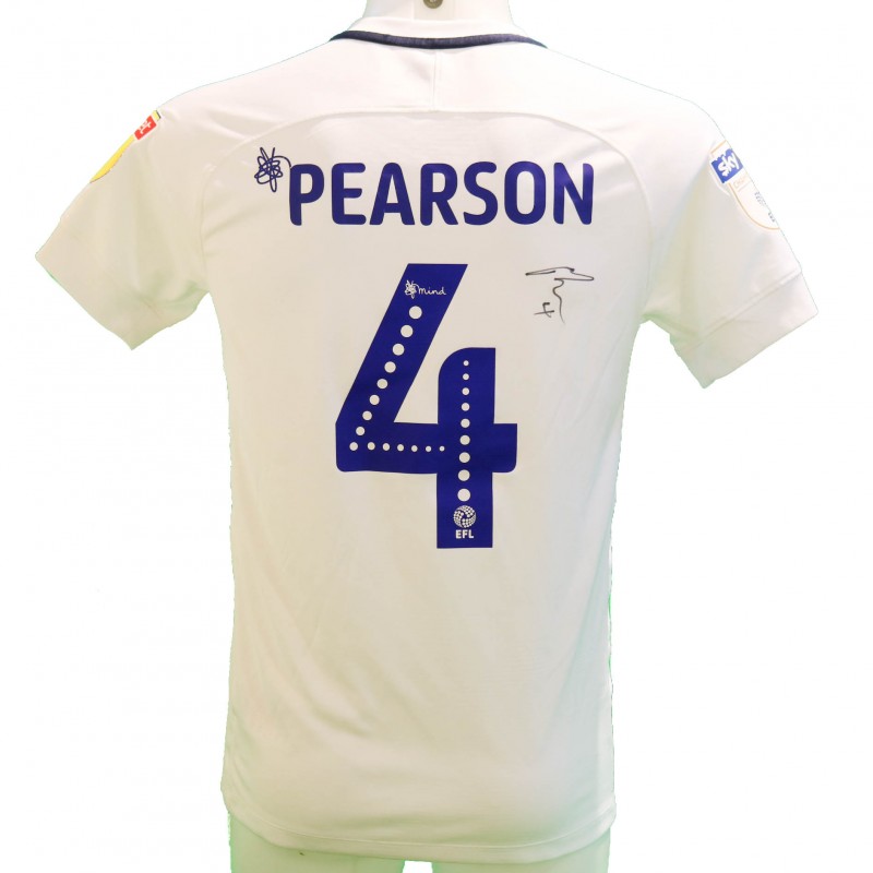 Pearson's Preston Worn and Signed Poppy Shirt