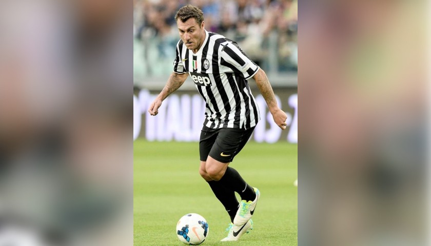 Vieri's Juventus Match Shirt, Unesco Cup 2014