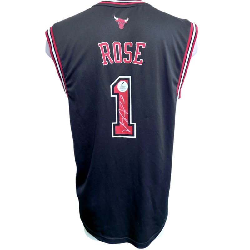 Derrick Rose's Chicago Bulls Signed Official Jersey