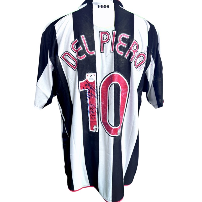 Del Piero's Juventus Signed Official Shirt, 2007/08
