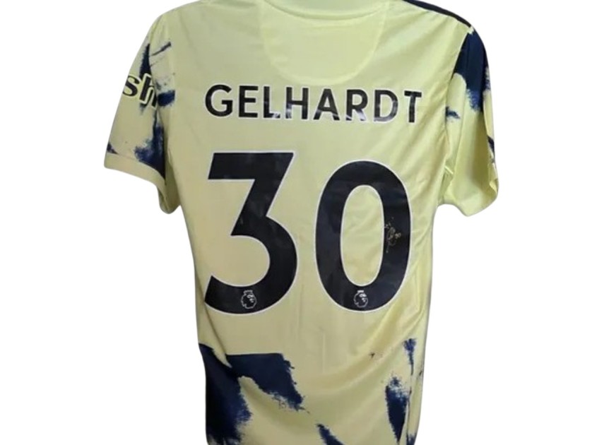 Joe Gelhardt's Leeds United 2022/23 Signed Official Away Shirt