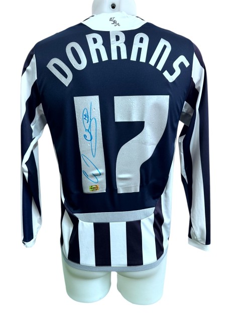 Dorrans' West Bromwich Albion Signed Official Shirt, 2009/10