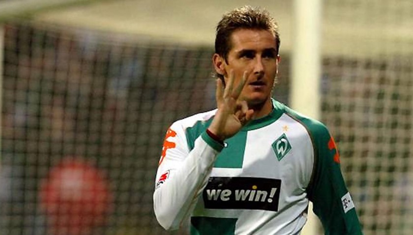 Klose's Official Werder Brema Signed Shirt, 2006/07 