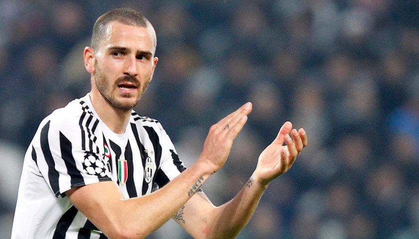 Bonucci's Juventus Match Shirt, UCL 2015/16