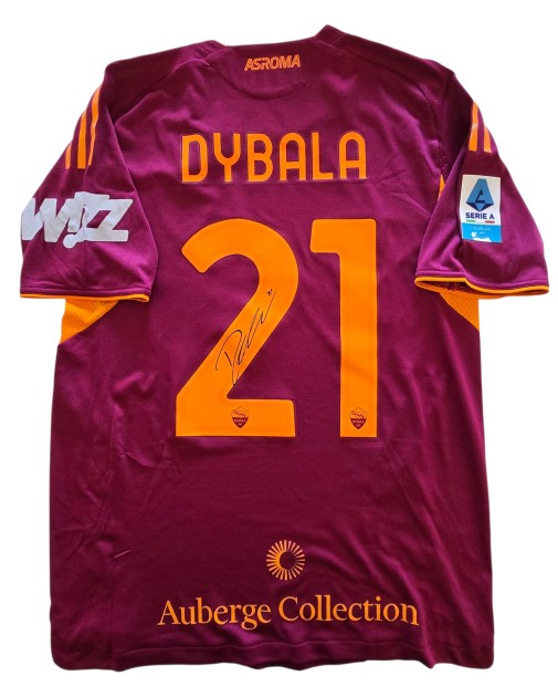 Dybala's Signed Match-Issued Shirt, Roma vs Juventus 2026