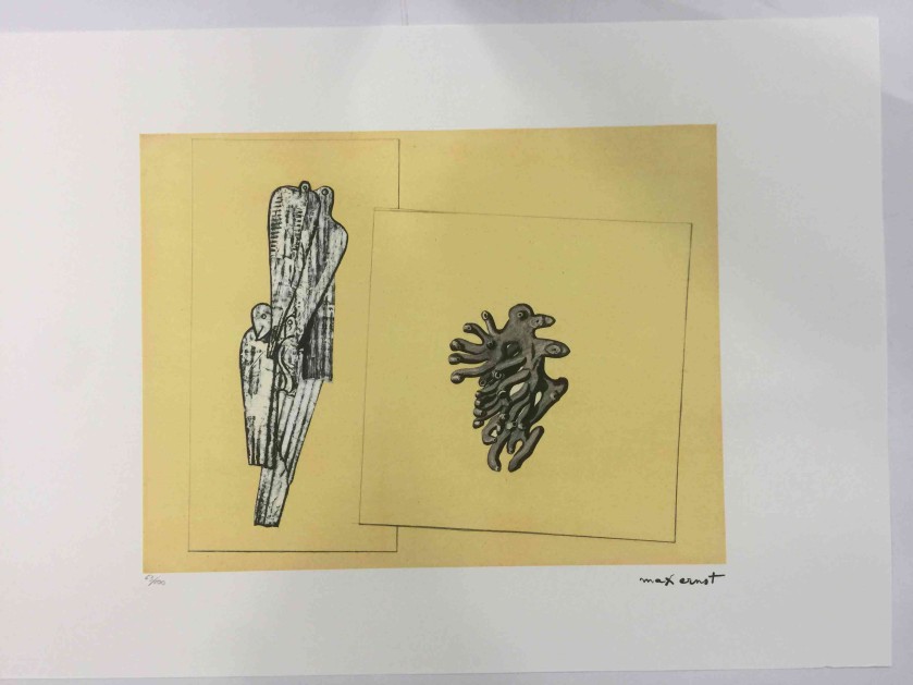 Offset lithography by Max Ernst (after)