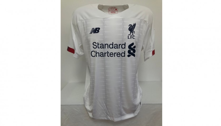 Salah's Official Liverpool Signed Shirt, 2019/20