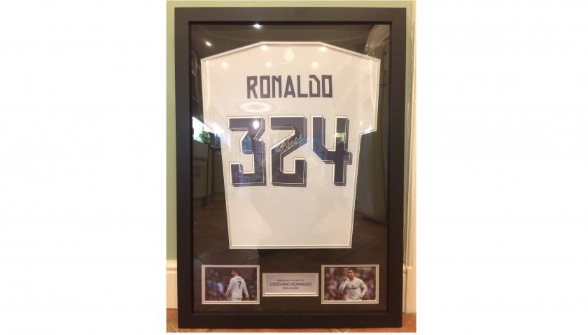 Official Ronaldo Real Madrid 2015/2016 Shirt, Special 324 Edition
