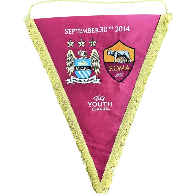 Match Pennant, Manchester City vs Roma - Youth League 2014