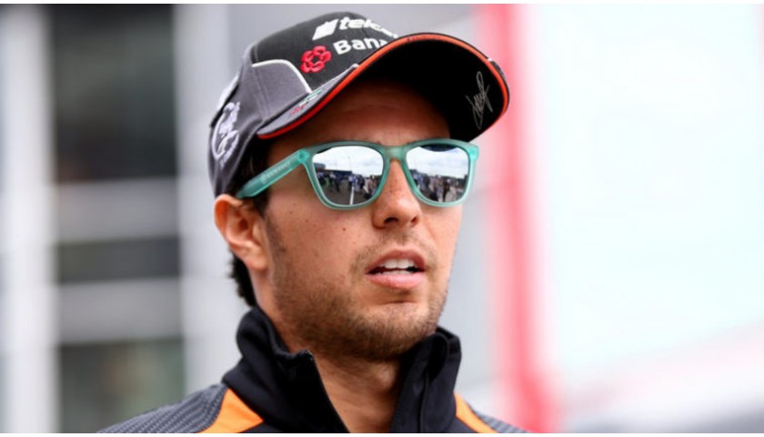 Cap Issued for Sergio Perez - Signed