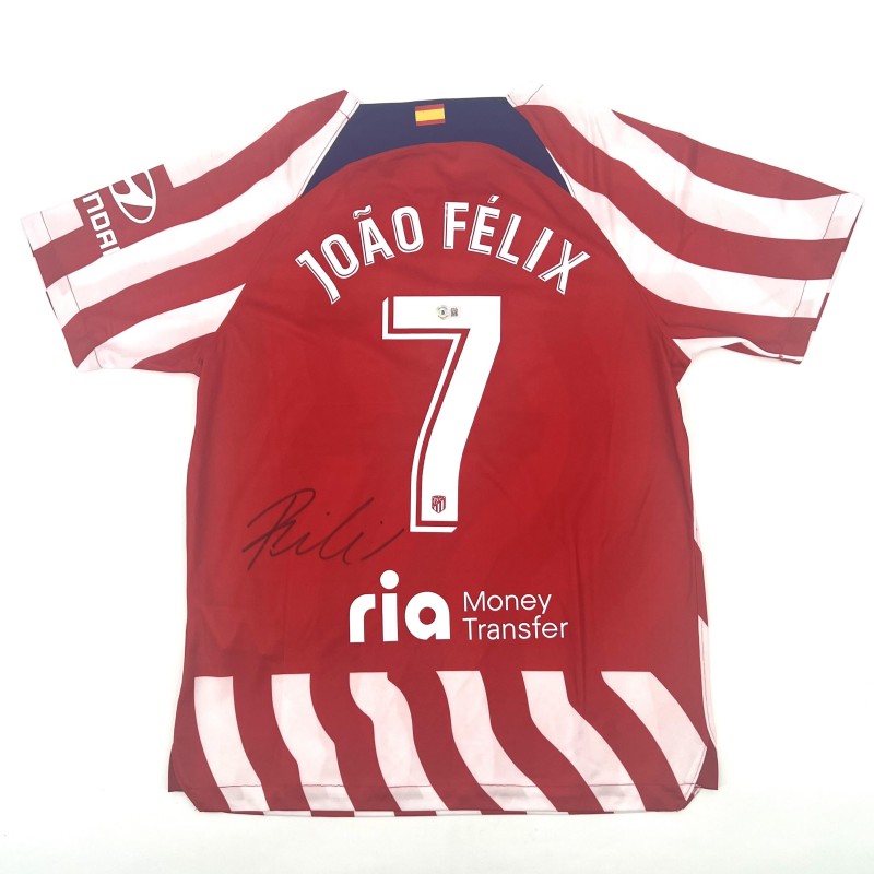 Maglia dell'Atletico Madrid firmata da Joao Felix