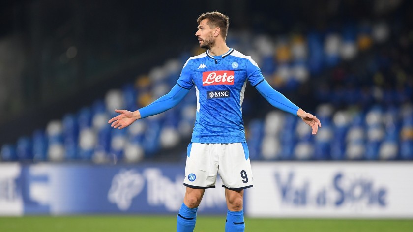 Llorente's Official Napoli Signed Shirt, 2019/20 