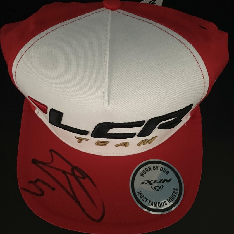 Cappellino da baseball ufficiale LCR Honda firmato da Johann Zarco
