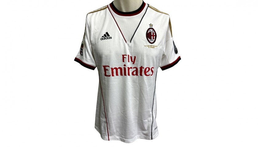 Kaka's Match Shirt, AC Milan vs Atalanta 2014 - CharityStars