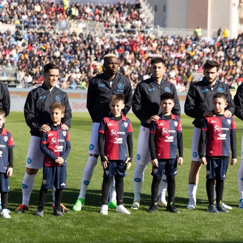 Mascotte Experience in Cagliari vs Atalanta Match + Distinti
