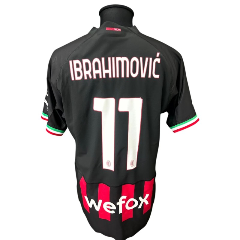 Maglia Ufficiale Ibrahimovic Milan, 2022/23