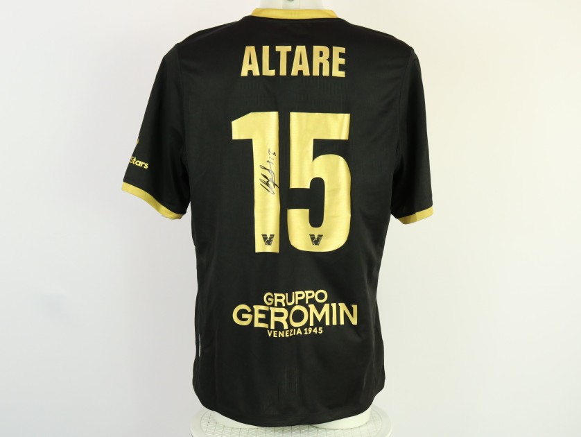 Altare's unwashed Signed Shirt, Venezia vs Reggiana 2024 