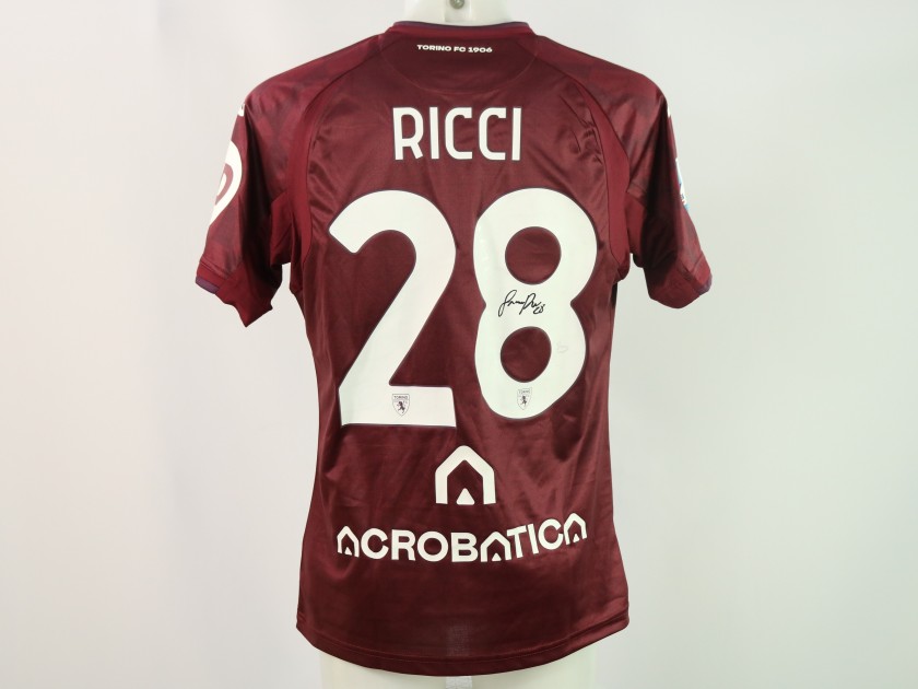 Maglia Ricci unwashed Venezia vs Torino 2024 - Autografata